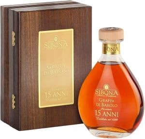 Grappa Sibona Antica Distilleria Barolo Riserva Collezione 15 Anni 50cl