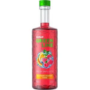 Vodka Bulbash Green Line Lampone Arancia 23° 50 Cl
