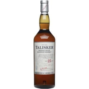 Whisky Talisker Single Malts 25 Y.O. 45,8° 70 Cl