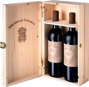 Michele Chiarlo Barolo Palas 2019 Docg Cassetta In Legno 2 Bottiglie 75 Cl