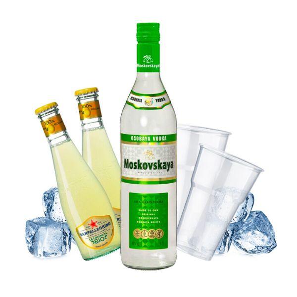 Moskovskaya - Vodka Lemon Kit - per 10 persone