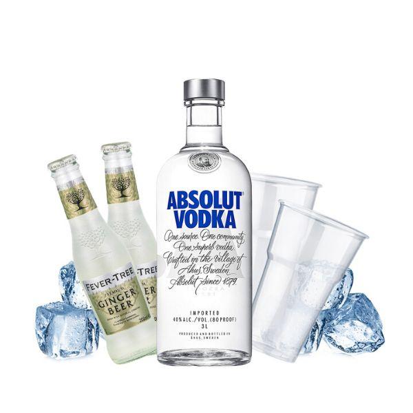 Absolut - Moscow Mule Kit - per 10 persone