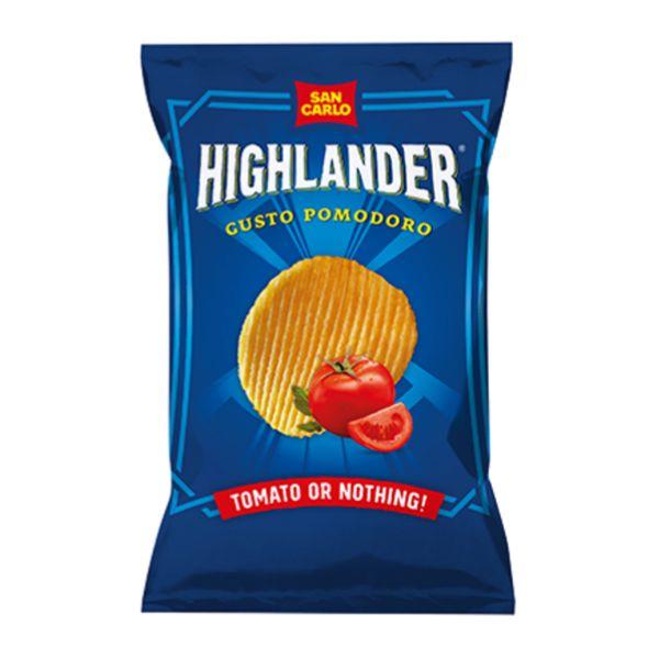 Patatine Highlander gusto pomodoro