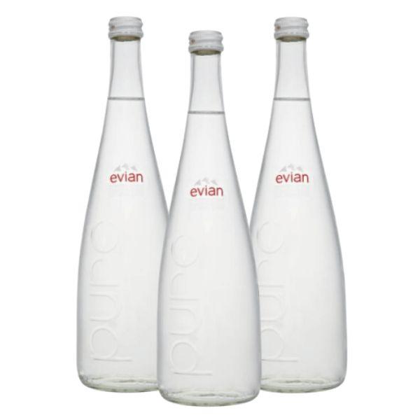 Acqua Naturale Evian (75 cl) 3 pezzi