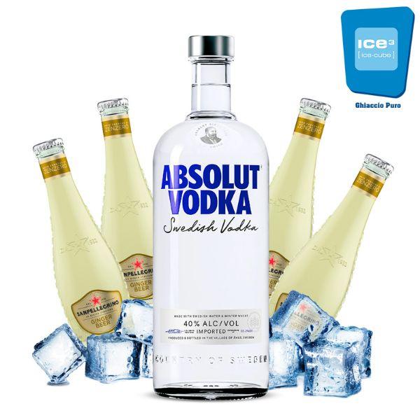 Absolut Mule Cocktail Kit - per 10 persone