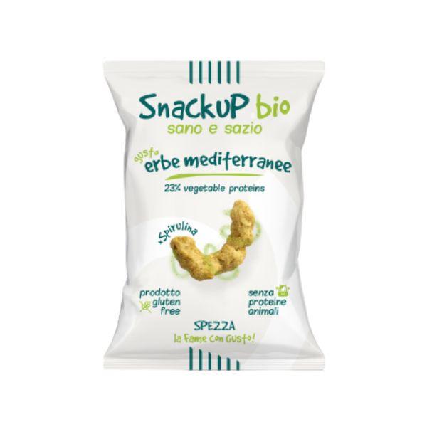 OUT OF STOCK - Snack Up Bio - Snack Proteico Vegan Gluten Free alle Erbe Mediterranee (50 g)