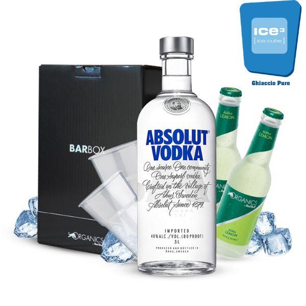 Barbox - Absolut Vodka Lemon Kit - per 10 persone