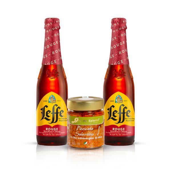 Kit Aperitivo - Leffe Rouge Belgian Ale (33 cl) 