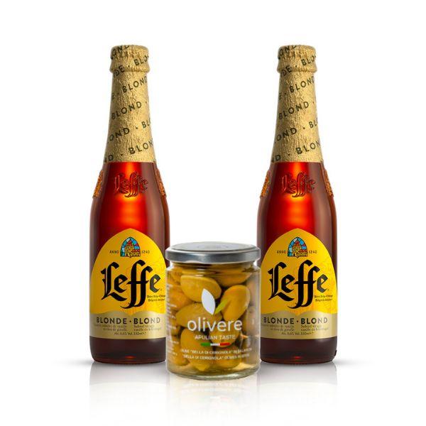 Kit Aperitivo - Leffe Blonde Belgian Ale (33 cl) 