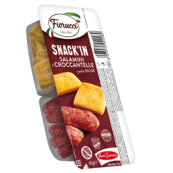 Snack'In Combo - Salamini e Croccantelle Gusto Bacon (45 g)