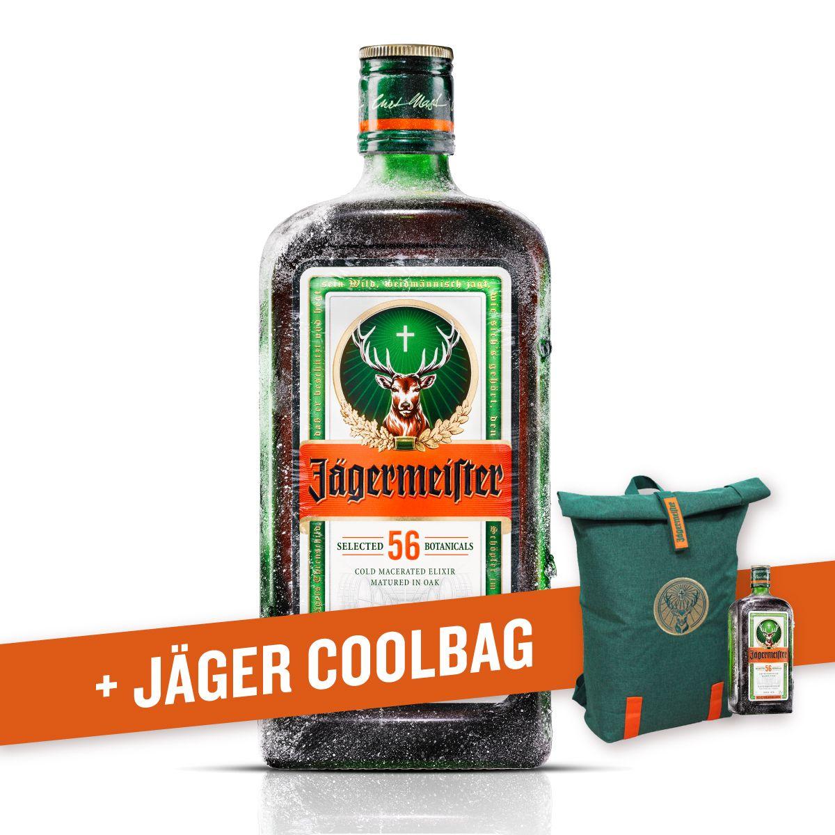 Amaro Jägermeister (70 cl) con Coolbag!
