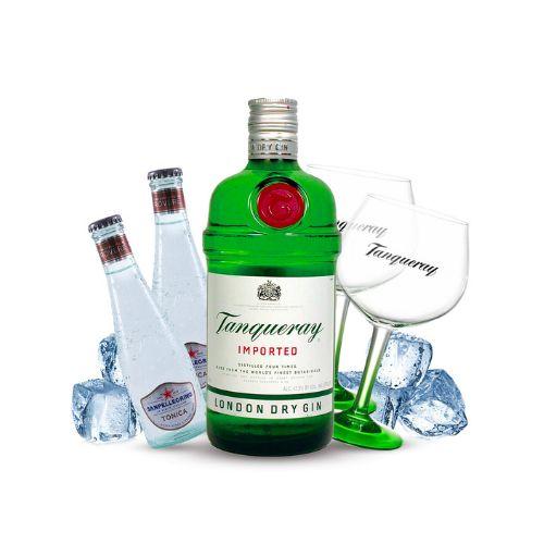 Tanqueray Gin Tonic per 10 Persone - Con 2 Bicchieri Copa Omaggio!