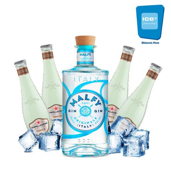 Malfy Originale - Gin Tonic Kit - per 10 persone