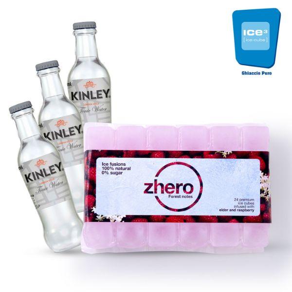 Kit Kinley Tonic Water e Ghiaccio Zhero Forest Notes 
