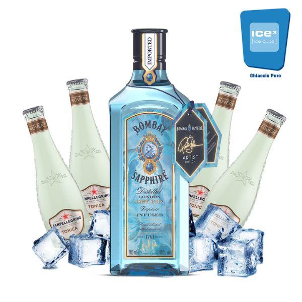 Bombay Artist Edition by Paolo Stella - Gin Tonic Kit - per 10 persone