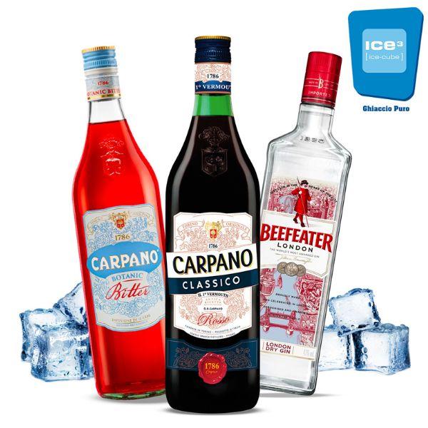 Carpano - Negroni Cocktail Kit - per 10 persone