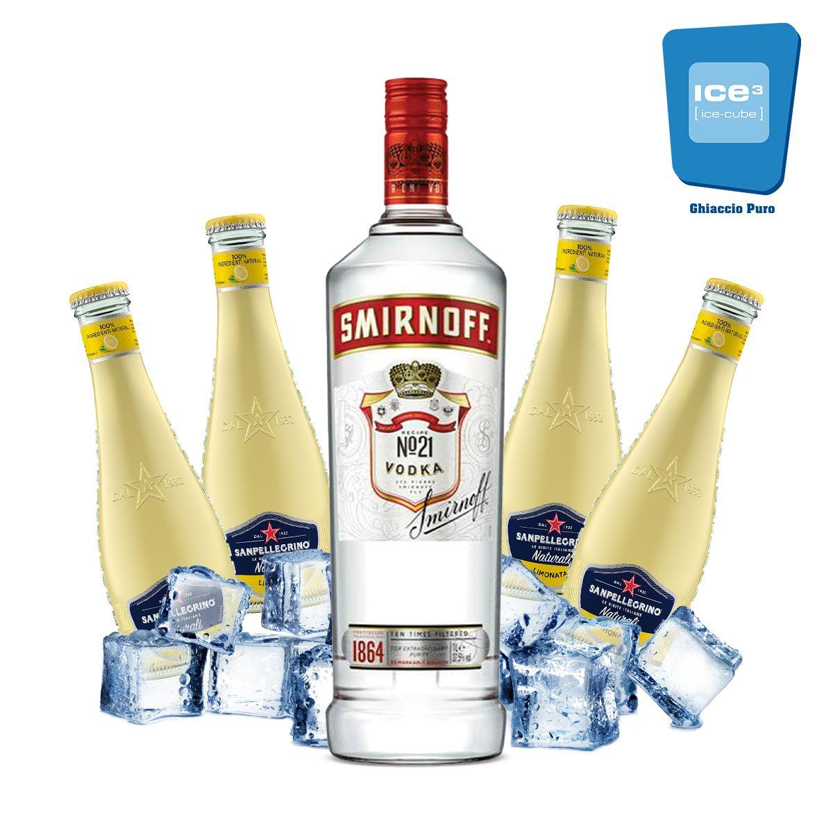 Smirnoff - Vodka Lemon Kit - per 10 persone