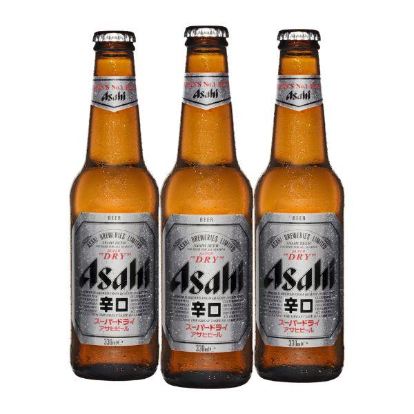 Asahi Super Dry 5.0 (33 cl) 3 pezzi