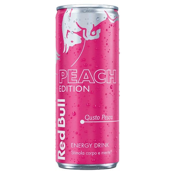 Red Bull Energy Drink Gusto Pesca (25 cl)