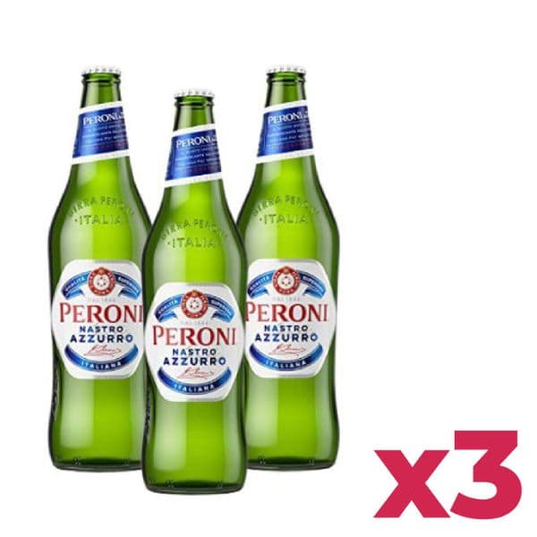 Peroni Nastro Azzurro (33 cl) 9 pezzi