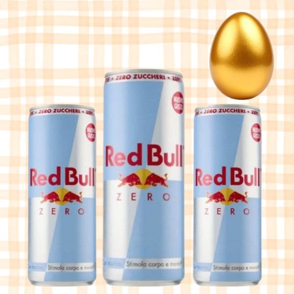 Red Bull Energy Drink Zero Calorie (35,5 cl) 3 pezzi