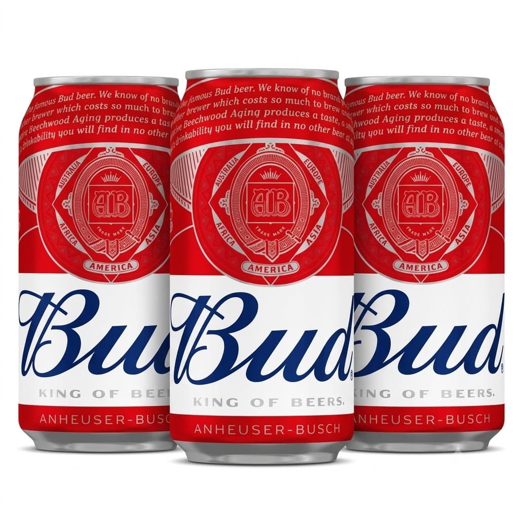 Bud Lattina (33 cl) 3 pezzi