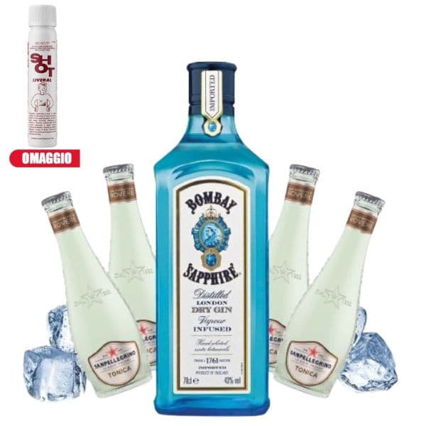 Bombay - Gin Tonic Kit - per 10 persone